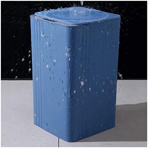Lixo do sensor xwwdp pode grande capacidade para banheiro lixo de banheiro lata cozinha indução automática lixo à prova d'água com tampa