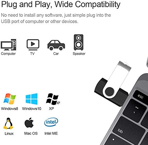 MyiusB 10 Pack Business Liciting Drive Flash Drive USB Drive Memory Stick Thumb Drive, USB 2.0