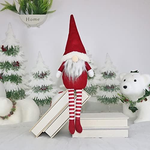 Aeiofu mummed gnome decorações de natal decorações de Natal decoração de casa interna verde cinza e vermelho ornamentos de natal ornamentos de natal decorações de Natal folga de venda.