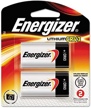 Energizer Elcrv3bp2 Bateria de fotos de lítio, 3 volts, 2/pk