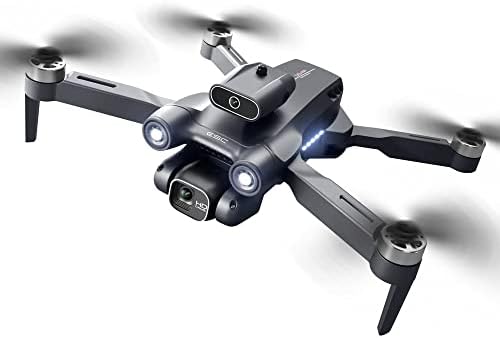 Zottel Electric Drone, Dual Camera 6K HD Remote Control Plane, Motor sem escova, Quadcopter dobrável, Mini drone para iniciantes para adultos, presente de brinquedo para meninos e meninas