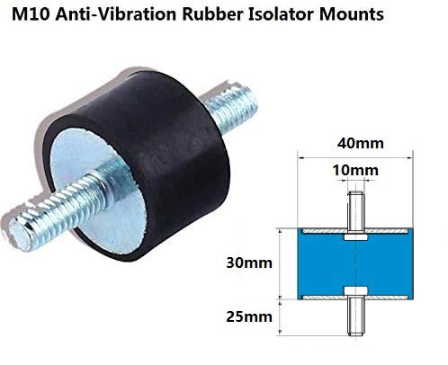 Ab absorvedores de borracha de 4pcs, isolamento anti -vibração monta bobinas de barco de carro silentblock