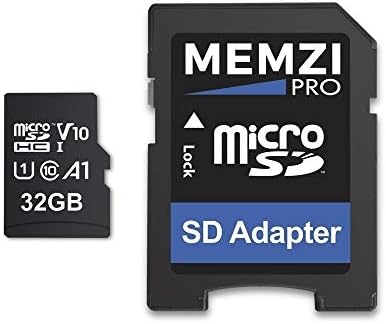 MEMZI PRO 32 GB 100MB/S CLASSE 10 A1 V10 Micro SDHC Card com adaptador SD para Huawei Honor Note