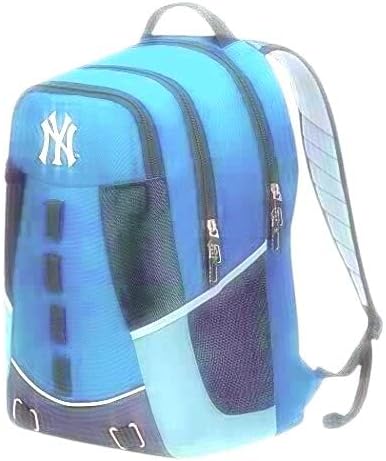 O noroeste oficialmente licenciou MLB New York Yankees '' Pessoal '' de 3 zíper mochila, azul claro