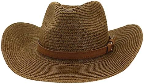 Wide Cowboy Wild Wild Mulher Men Men Caps Caps Praia de praia Capas de beisebol grandes chapéus