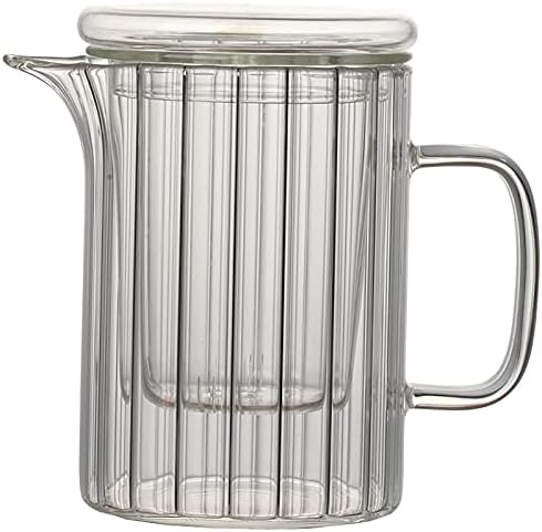 Huangxing - jarro de água de vidro, jarra de água com 2 xícaras de vidro e bolsa de armazenamento,