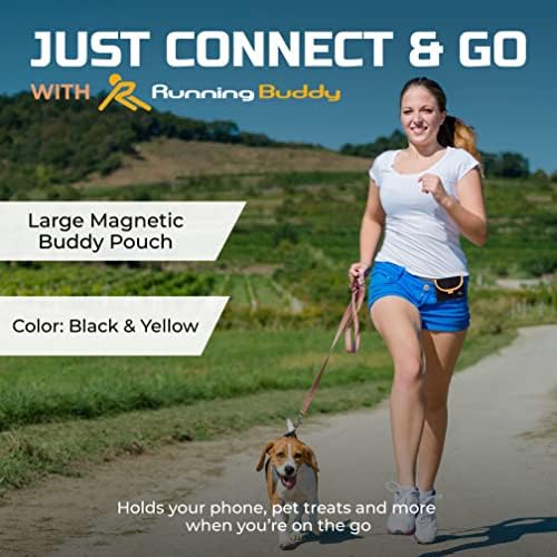 Correndo Buddy Magnetic Buddy Pouch, Beltess, Chafe e Bounce Free, corredores Fanny Pack, titular do telefone,
