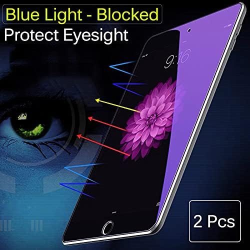 Muntonski Anti -Bluelight Compatível com iPad Protetor de tela de 9ª geração 10,2 polegadas 8ª 7ª geração