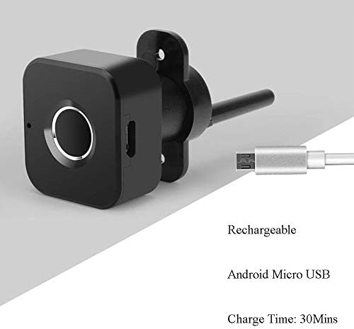 WodMB Recarregável a gaveta de impressão digital Smart Recarregável Bloqueio Anti-roubo Mini trava elétrica