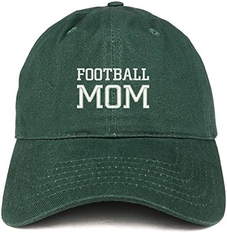 Trendy Apparel Shop Football Mom Bordado de algodão macio, chapéu de pai