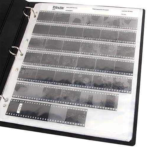 Ácido Film Film Bag Álbum Film Protector Storage Archival 3 Anel Anel para PrintFile Standard 135 35mm