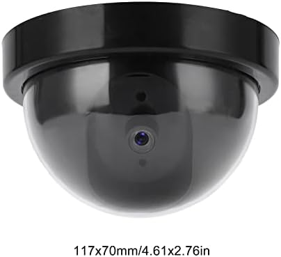 Dummy Fake Segurança Câmera CCTV Dome com luz LED vermelha piscando para empresas domésticas fábricas