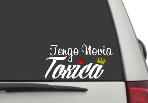 KRAMER TENGO NOVIA TOXICA adesivo para carros Vinil Decal