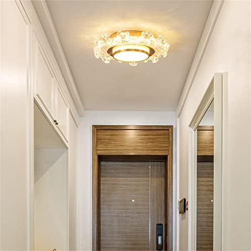 Luzes de teto de cristal Luyunqi para sala de estar quarto nórdico lâmpadas de teto led de teto lumin