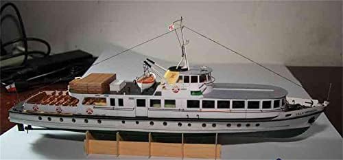 Natefemin DIY Modelo 1: 100 Frota Báltica Polish Báltia Costeira Lilla Lilla Weneda Ship Sciene