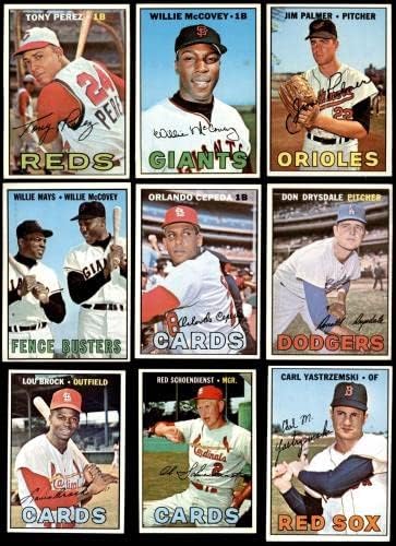 1967 Topps Baseball Conjunto completo 6 - Ex/Mt - Conjuntos completos de beisebol