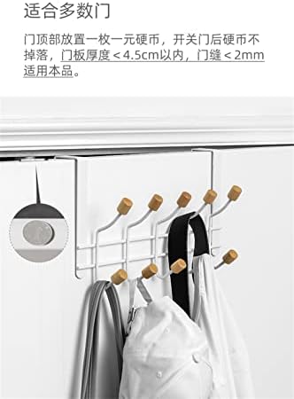 Conectar o gancho da porta traseira grátis para um cabide de parede do quarto cabide da porta pendurada penduramento de roupas de categor