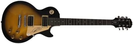 Joe Bonamassa assinou autógrafo em tamanho grande Sunburst Gibson Epiphone Les Paul Guitar Guitar J Muito raro