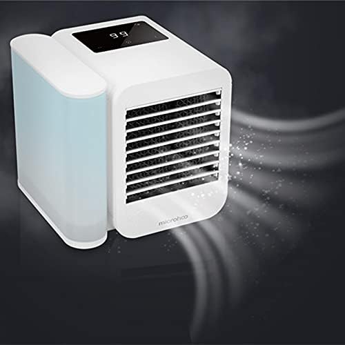 NC Microhoo 3 em 1 ar condicionado de ar condicionado de resfriamento de água salvador de ventilador de toque de toque timing artic cooler umidificador ventilador de desktop