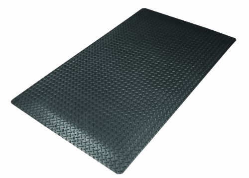 Notrax 975S0023BL Cushion Trax Ultra Floor Mat, 2 'x 3', preto