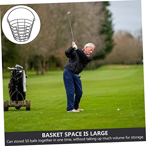 CLISPEED 1PC Golf Basket Acessórios de golfe para homens cestas cestas de cesto de metal masculino gofts storage