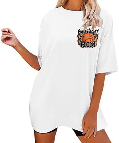 Camisetas de manga comprida para mulheres algodão feminino primavera impressa no verão de manga curta o pescoço