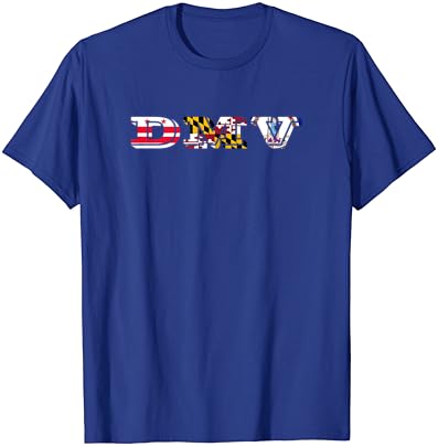DMV - D.C., Maryland, Virginia - T -shirt de lembrança
