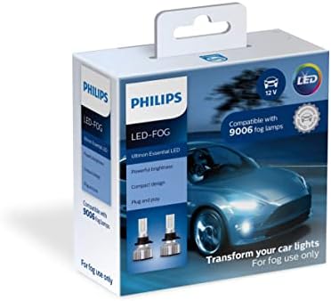 Iluminação Automotiva Philips 9006 Ultinon Essential LED Lights, 2 pacote