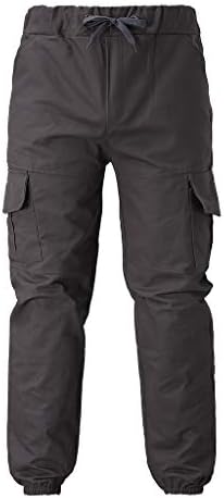 Calças de carga masculina longa fit slim fit casual cordas stract swill rankger ciclismo caminhada de golfe calças de trabalho 2023