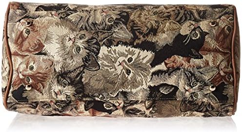 Signare 216-Cat Tapestry Bag de tapeçaria