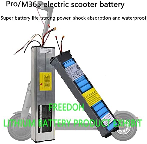 FreedOH 36V Bateria de scooter Pacote 6600mAh 7800mAh M365 Bateria recarregável por bateria de lítio, 36V 6.6ah