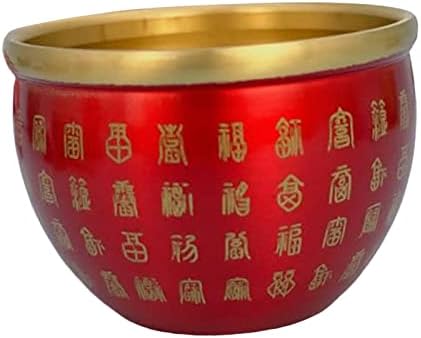 Colcolo Brass Feng Shui Bowl Bai Fu Bowl Desktop Decor