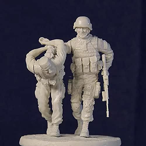 GL-HOME 1/35 tema de guerra militar do exército americano e exército de resistência do kit de resina