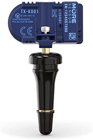 MoreSensor Compact Pro Série 433MHz TPMS Sensor de pressão dos pneus | Pré -programado para mais de 40