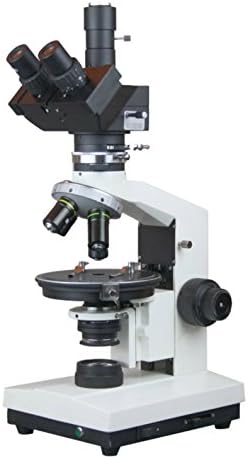 Microscópio de polarização da geologia profissional radical W Porta da câmera 1ª e 1/4 1-4 compensador de