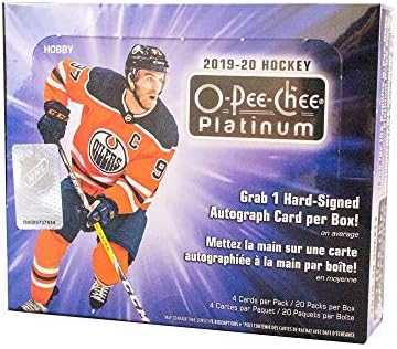 2019-20 Deck Upper O-Pee-Chee Platinum Hockey Hobby Case de 16 caixas