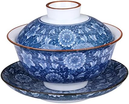 I-Mart Chinese Tea Cup, Gaiwan Tea Conjunto, copo de chá Kung Fu