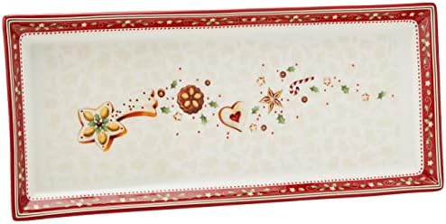Winter Bakery Delight Bolo Plate By Villeroy & Boch - Perfeito para Presente de Natal ou Entretenimento