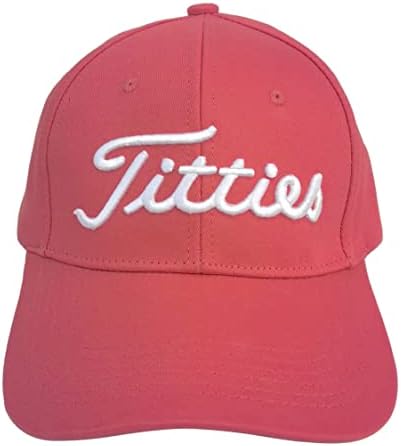 BAMVEIO Titties Hat Hat Tittiess Golf Hats for Men Mulheres, Hat Tittes Funny, Cap Titliest, White and Black