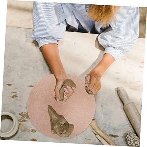 Crafts de base de escultura de Sewacc para adultos Clay Clay Board Roda Clay Clay placa de cunha Pottery Sculping Supplies Board for Pottery Clay Crays Secando Balance