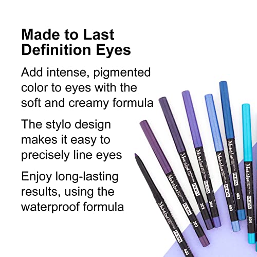 Pupa Milano feito para Última definição Olhos - Eyeliner automático retrátil cremoso - Crie instantâneo,