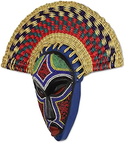 Novica Eco Akuchinyere African Wood Mask
