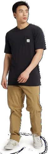 Camiseta de bolso de manga curta de anon masculina