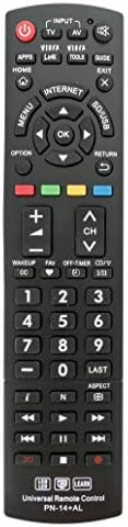 Universal PN-14+Substituição de Controle Remoto Compatível com TV Panasonic N2QAYB000221 N2QAYB000485