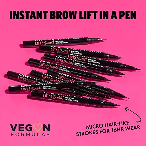 NYX Professional Makeup Lift & Snatch Eybrow Tint Pen, Ash Brown