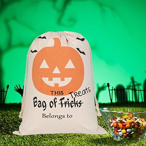 Bolsas de doces de Halloween do Halloween, estilo de halloween, estilando de abóbora bolsa de bolsa de truque ou sacos de traço para sacos de estacas