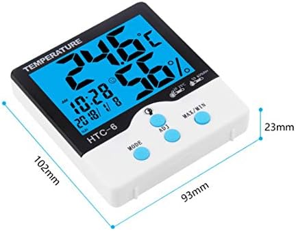 Renslat Termômetro digital de alta precisão LCD Termômetro digital Hygrômetro