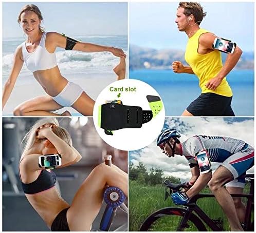 BOXWAVE® Holster para Xiaomi Redmi K30s [braçadeira flexsport] Braçadeira ajustável para treino e correr para Xiaomi Redmi K30s - Stark Green