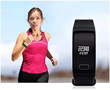 Pulseira inteligente de gppzm, pulseira esportiva à prova d'água rastreando o monitor de sono de pulseira de caloria para