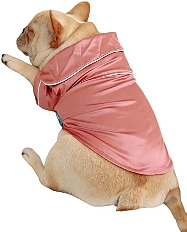 Pijama de animais de estimação de Milumia para cães roupas de manga curta camisa de cachorro roupas de roupas